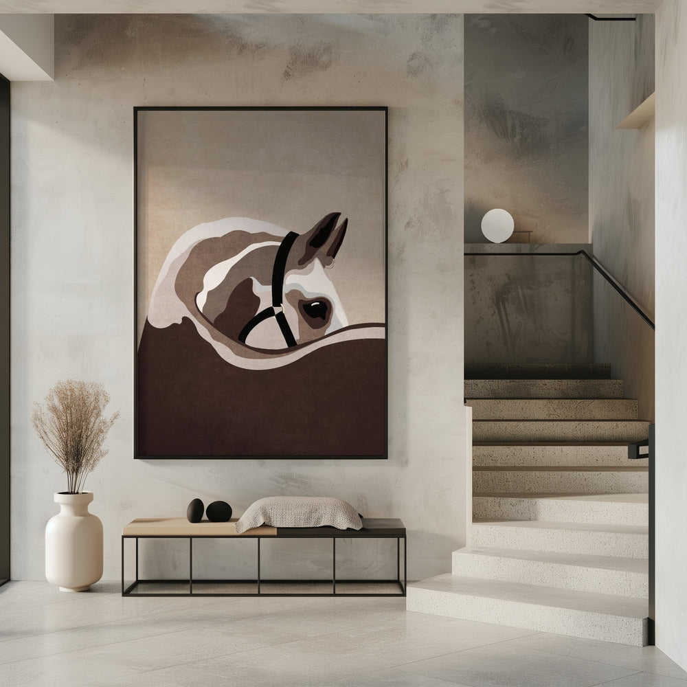 Majestueuze paardenblik | Poster