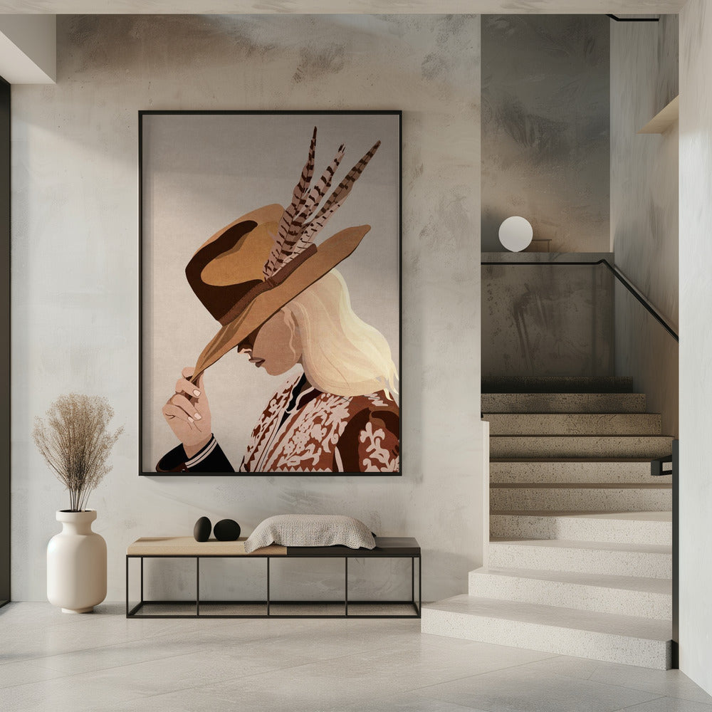 Feathered Elegance | Poster
