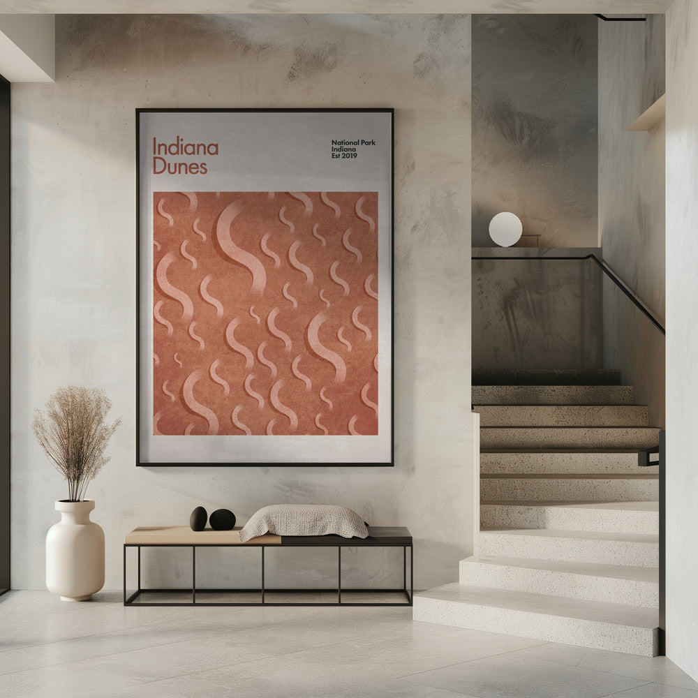 Curves of the Dunes | Poster