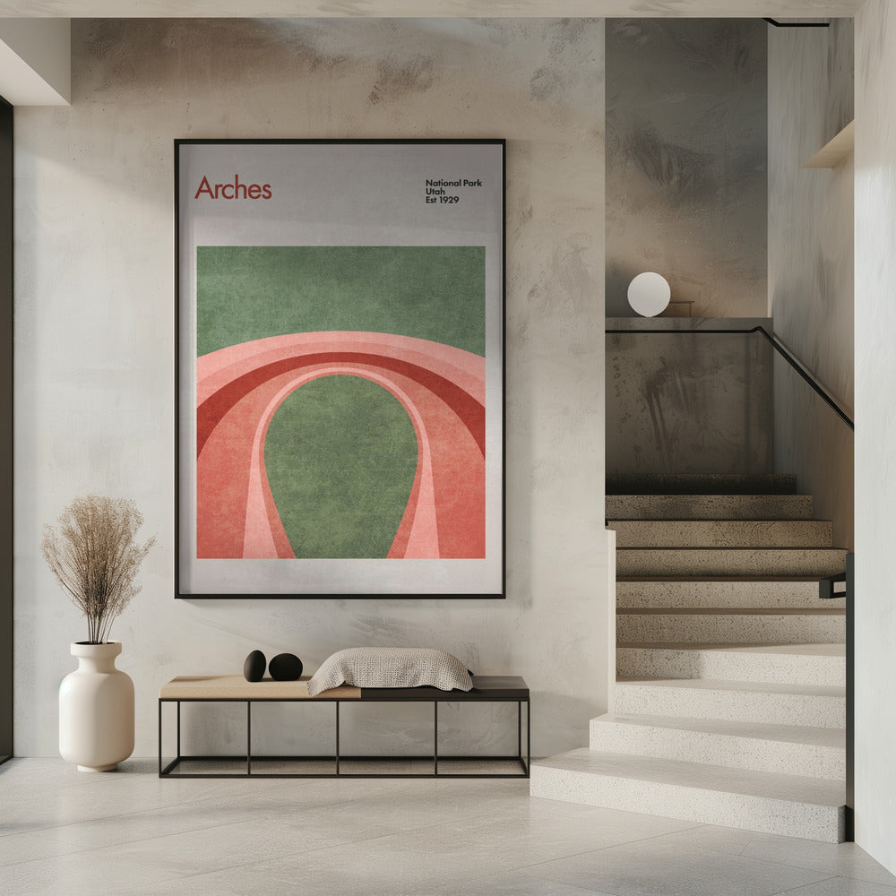 Abstracte bogen | Poster