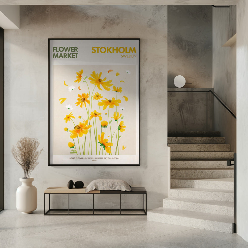 Stockholm bloeit | Poster
