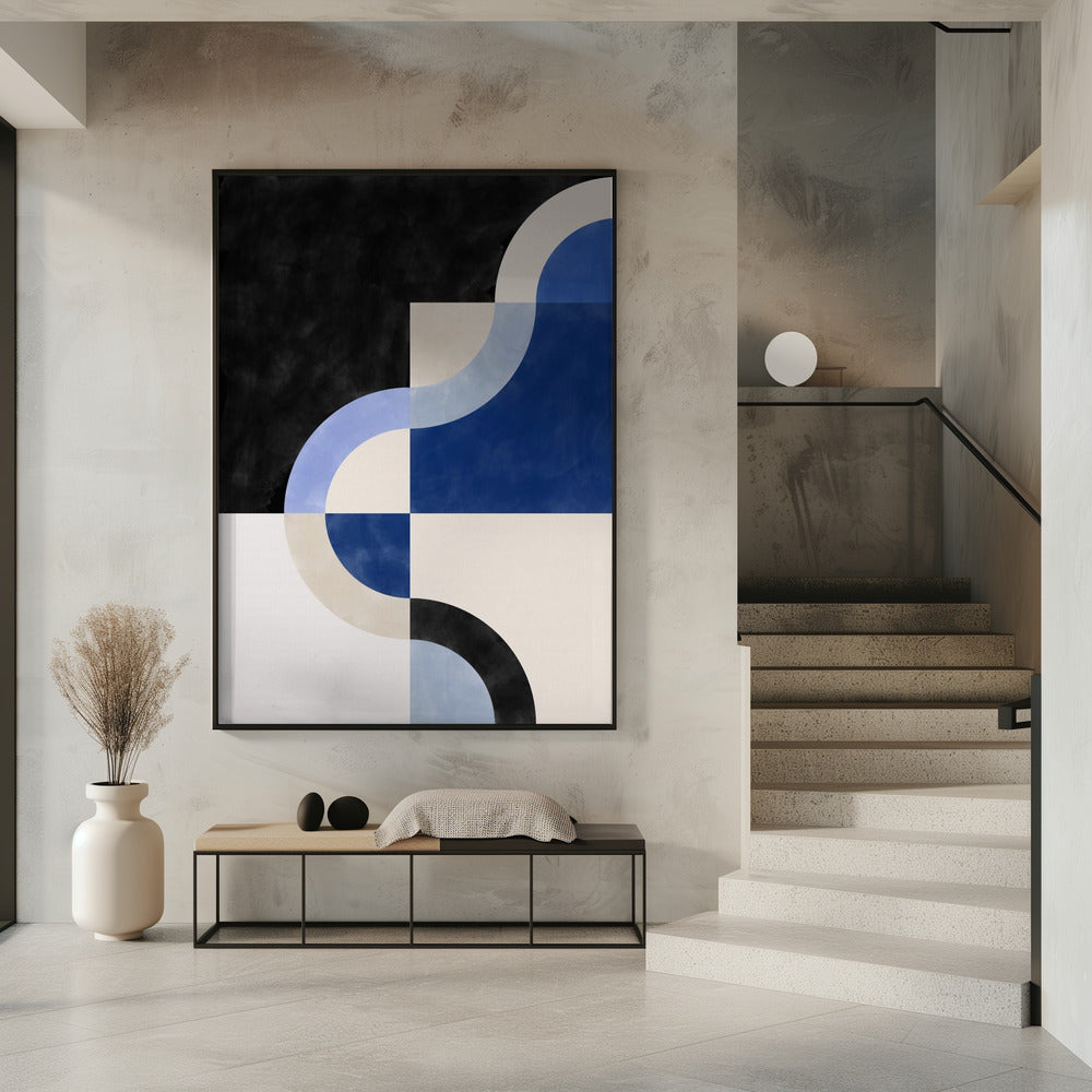 Gebogen Harmonie | Poster