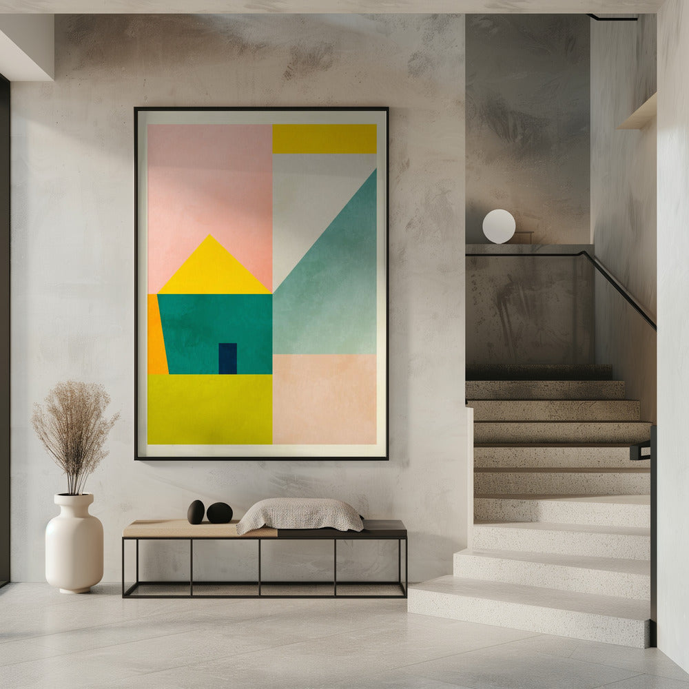 Ruimtes 3 Huis | Poster