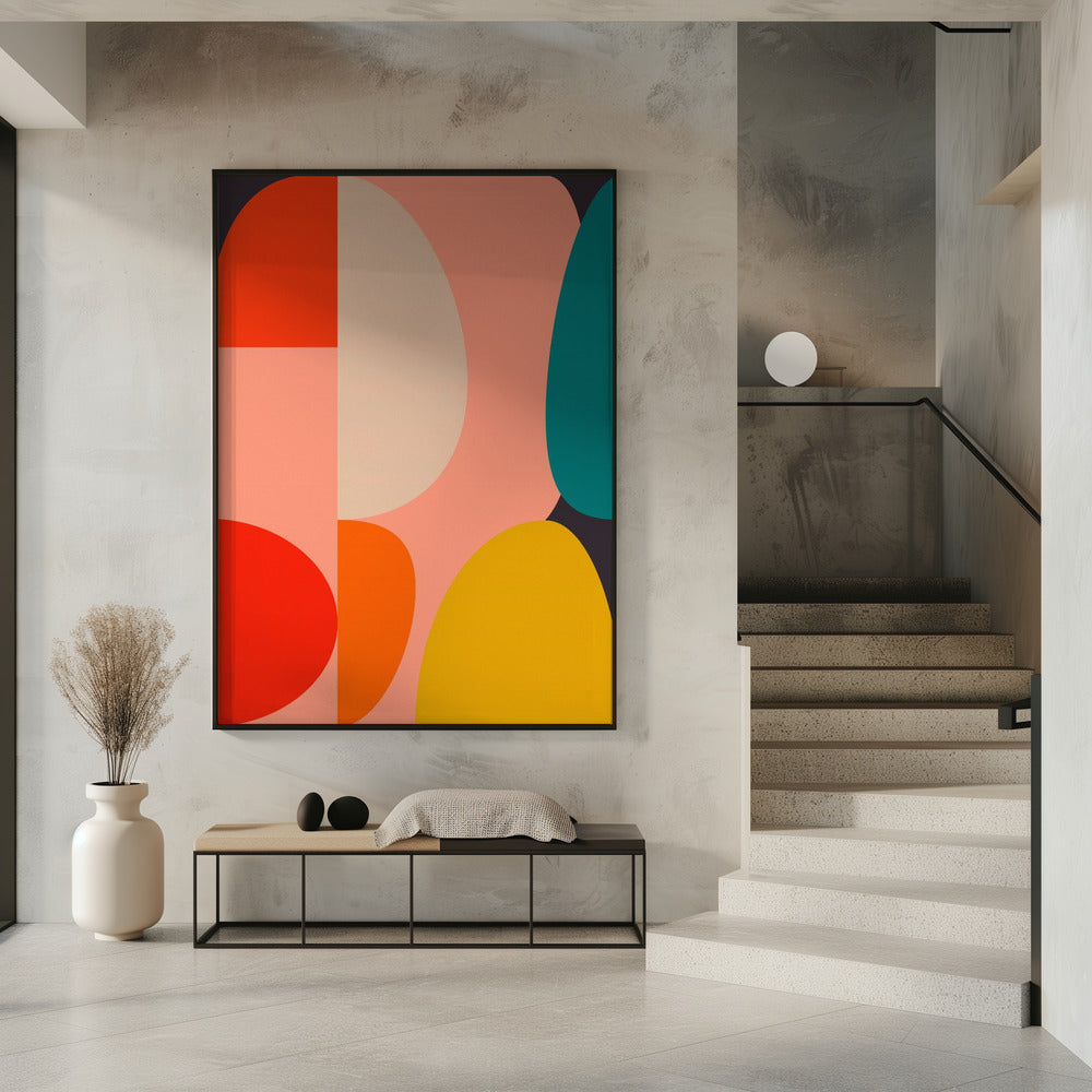 Mid-Century Pastel 14 | Poster