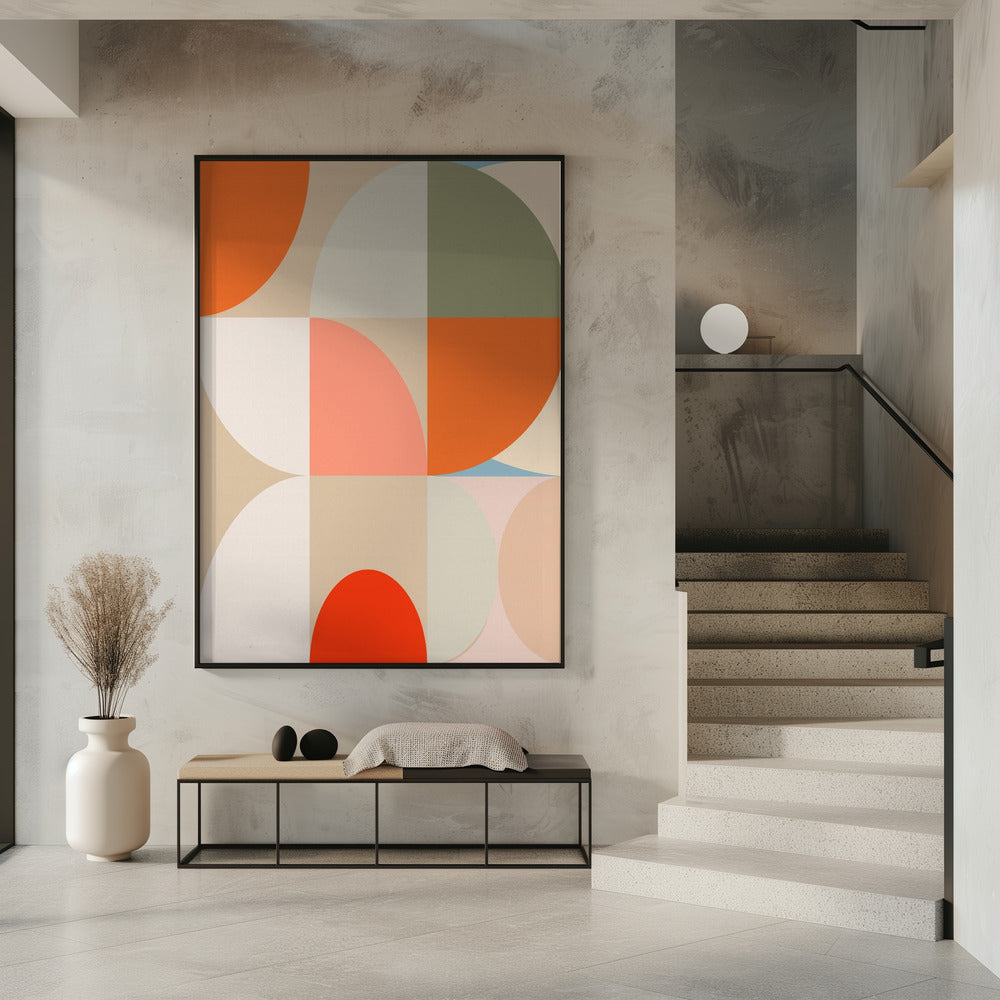 Mid-Century Pastel 12 | Poster