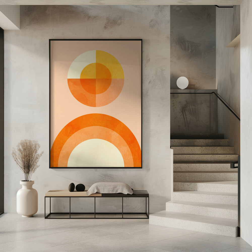 Lente Mid Rhapsody Oranje 2 | Poster