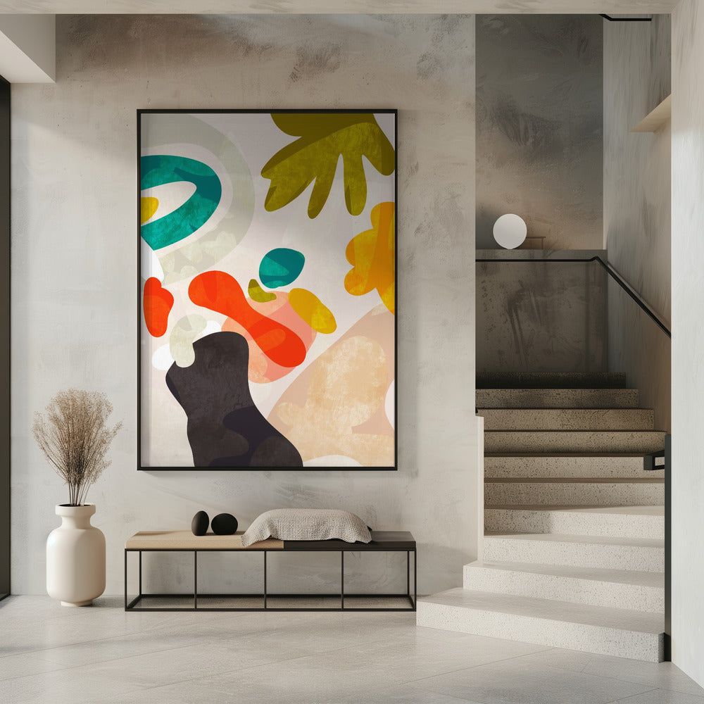 Uitsnijdingen Bauhaus 3 Kopie | Poster