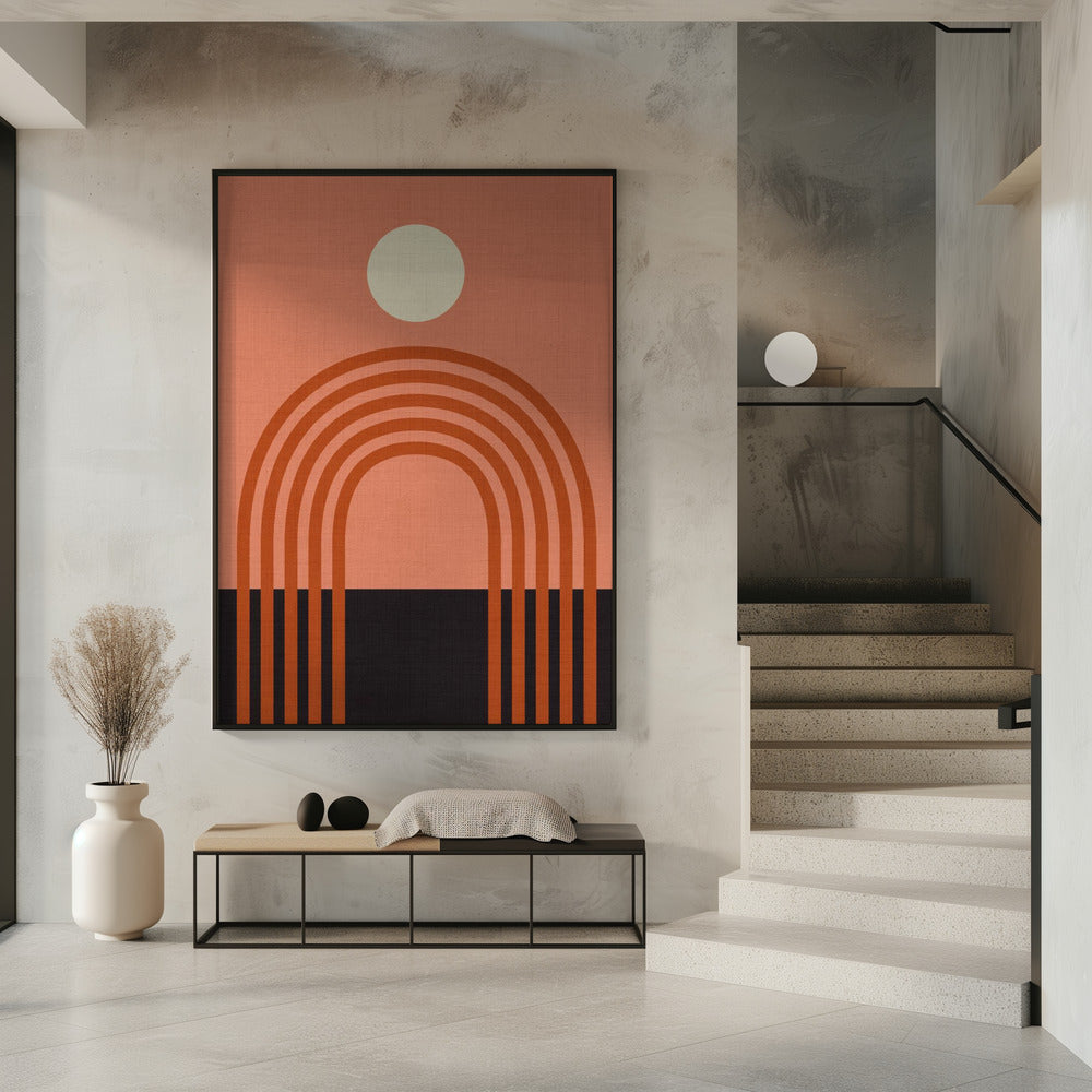Geo Shapes Herfst 21 Arc | Poster