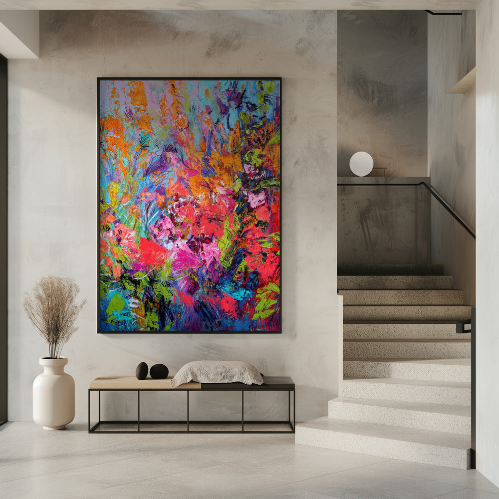 Ethereal Blossom Glow | Poster