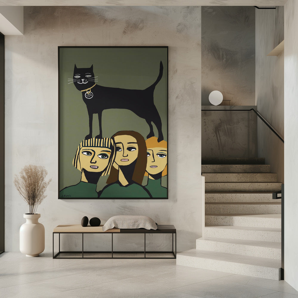 Zwarte Kat Regels | Poster
