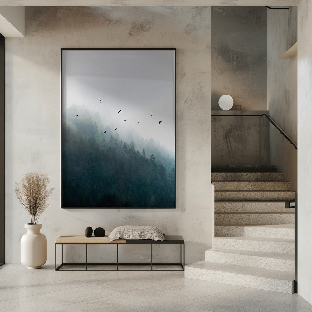 Mistige ochtend 4 | Poster