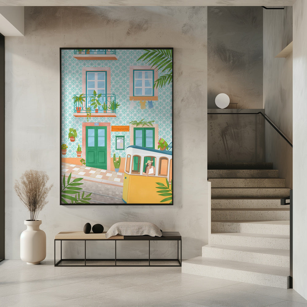 Lissabon-stad, Portugal | Poster