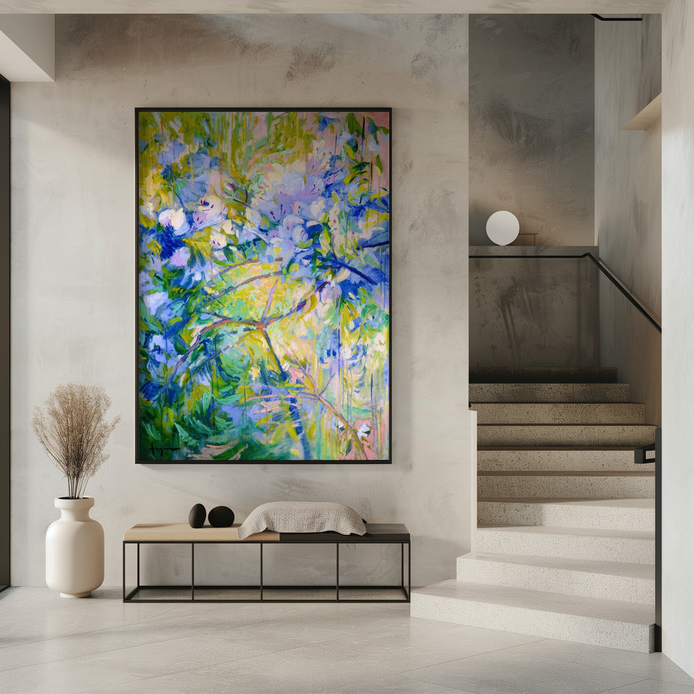 Levendige kleuren en delicate bloemblaadjes | Poster
