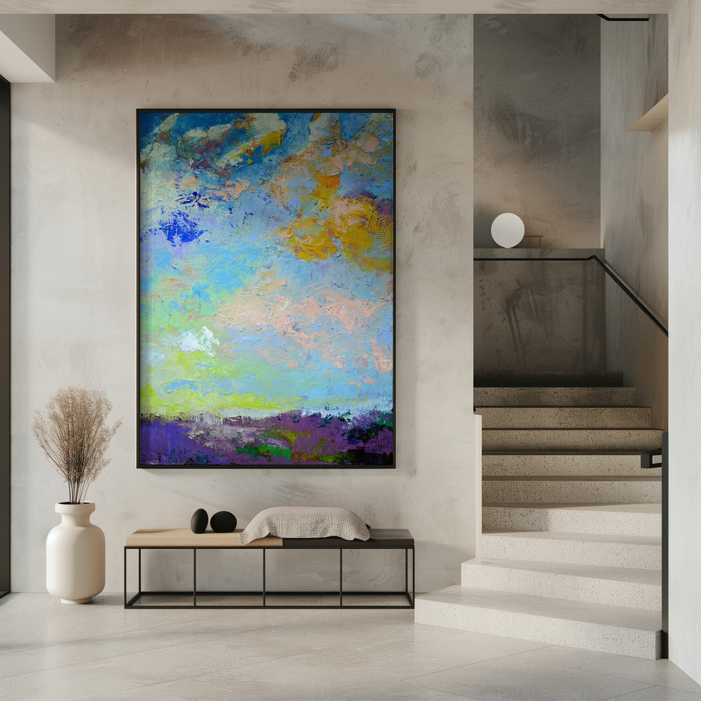 Vivid Sky Landscape | Poster