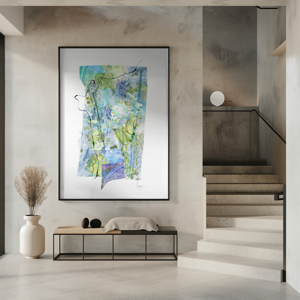 Mystiek waterlandschap | Poster