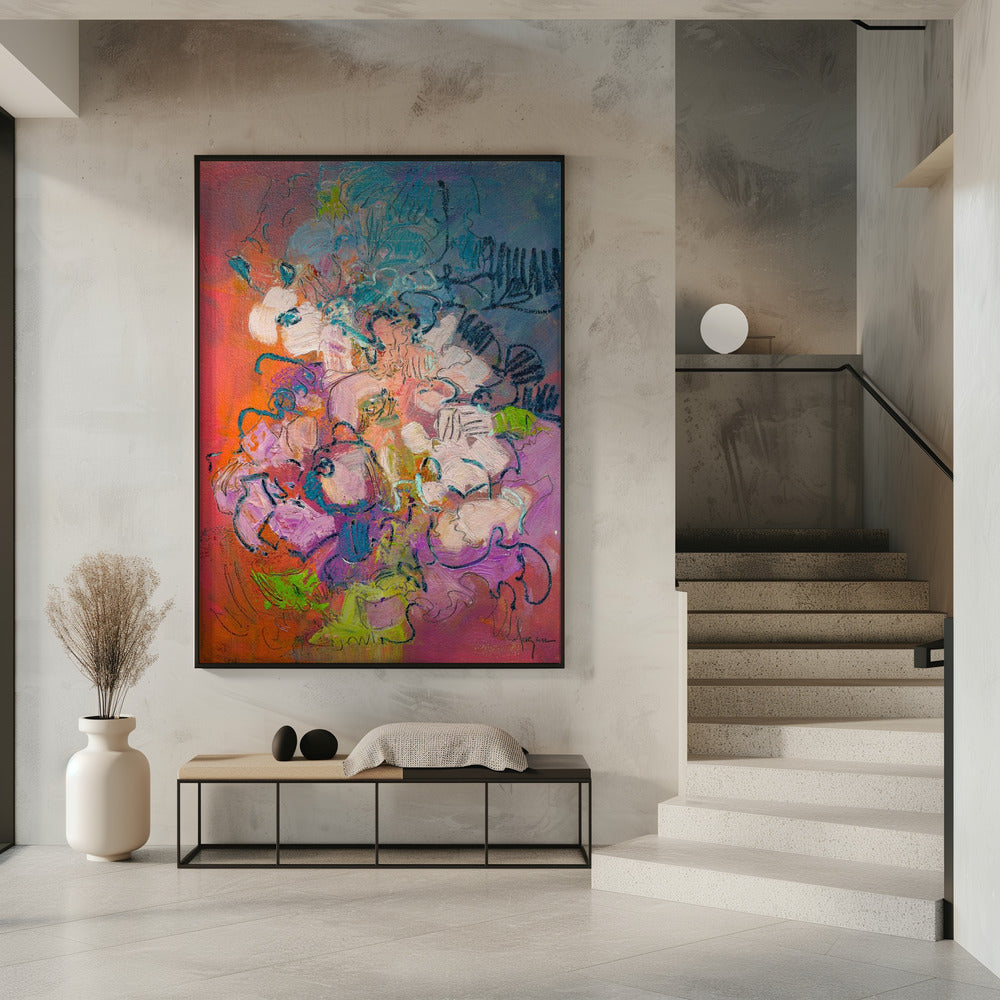 Bloemendroomlandschap | Poster