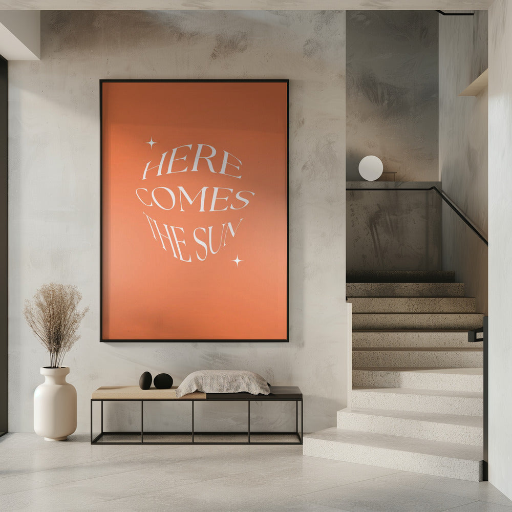 Hier komt de Suny | Poster