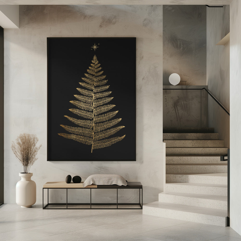 Shining Bright At Christmas Night | Poster