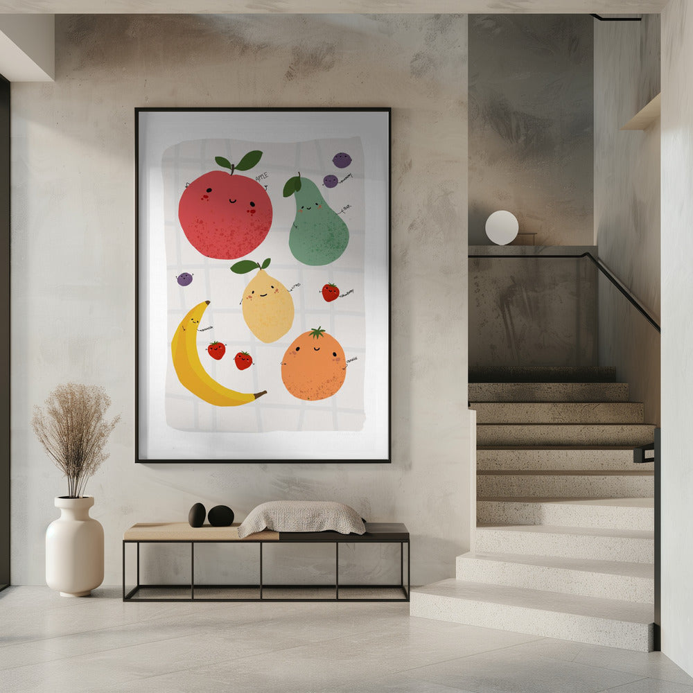 Fruit Kinderposter | Poster