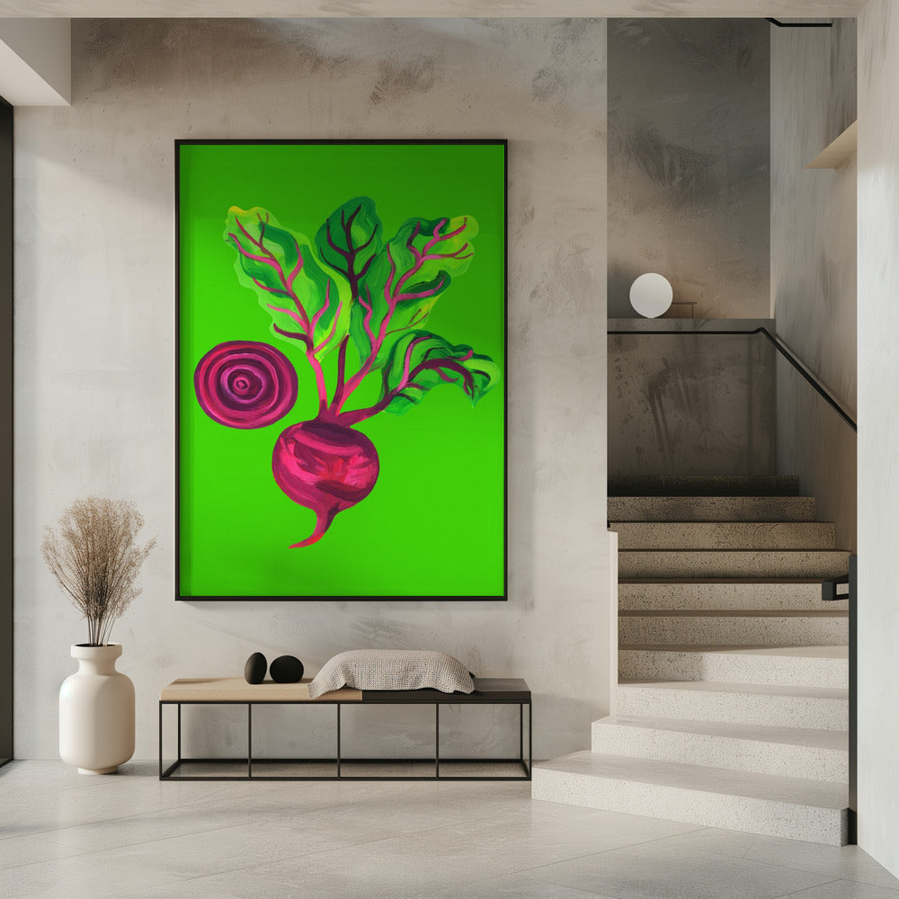 Bietenwerveling Groen | Poster