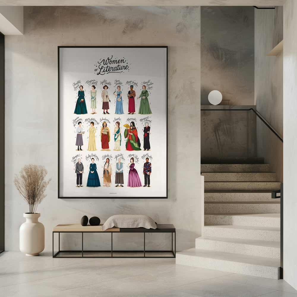 Vrouwen uit de literatuur | Poster