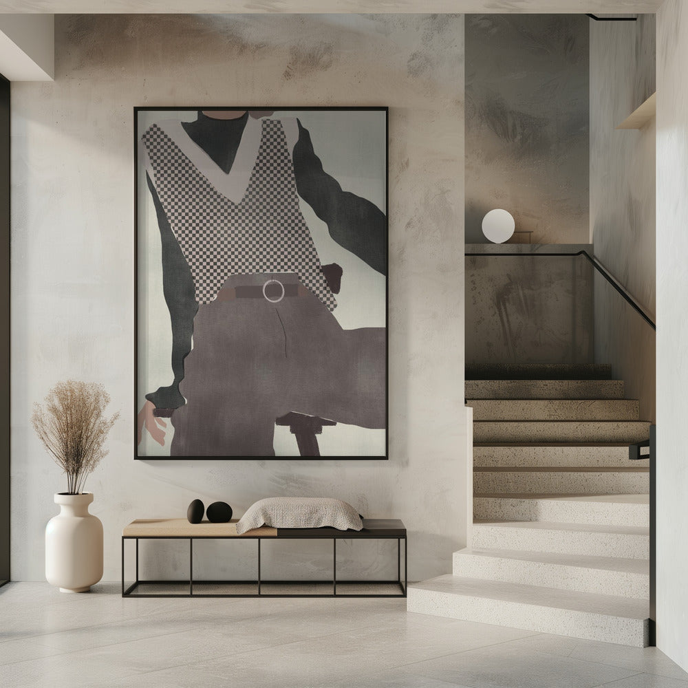 Checkered Elegance | Poster