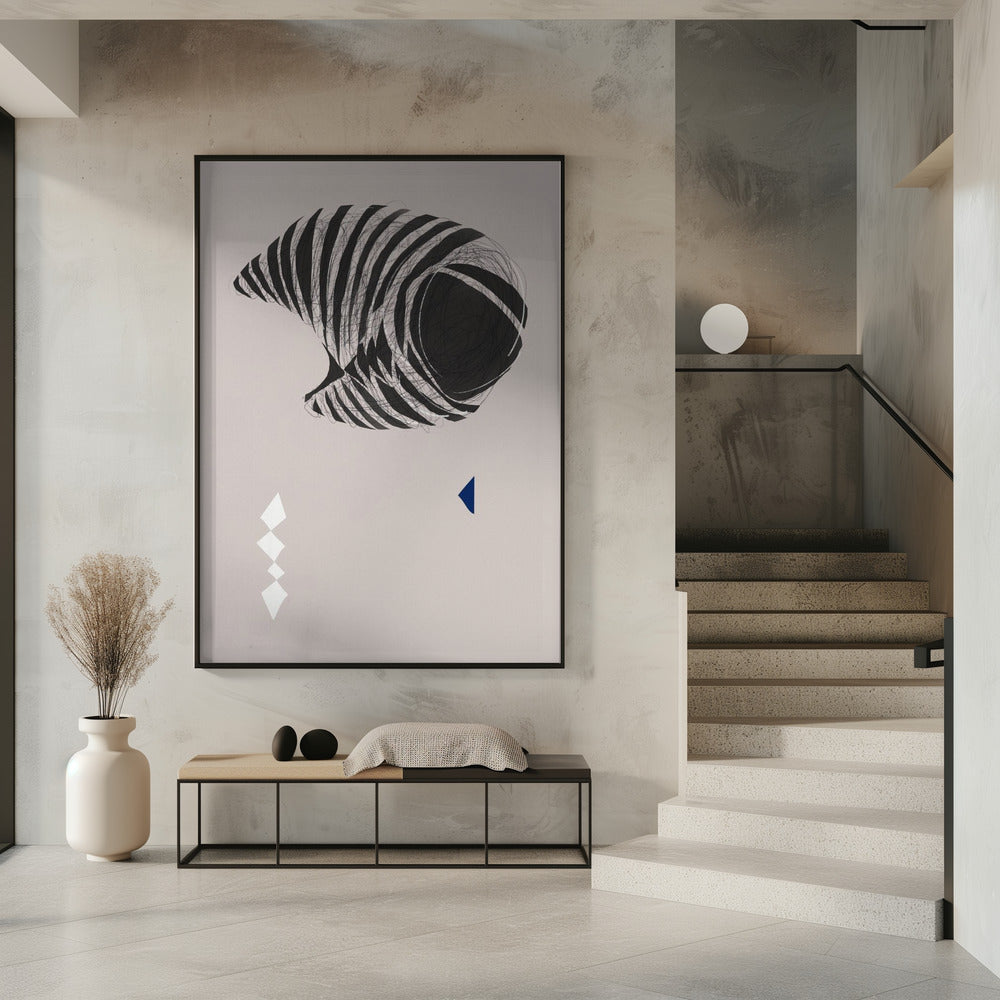 Abstracte strepen | Poster
