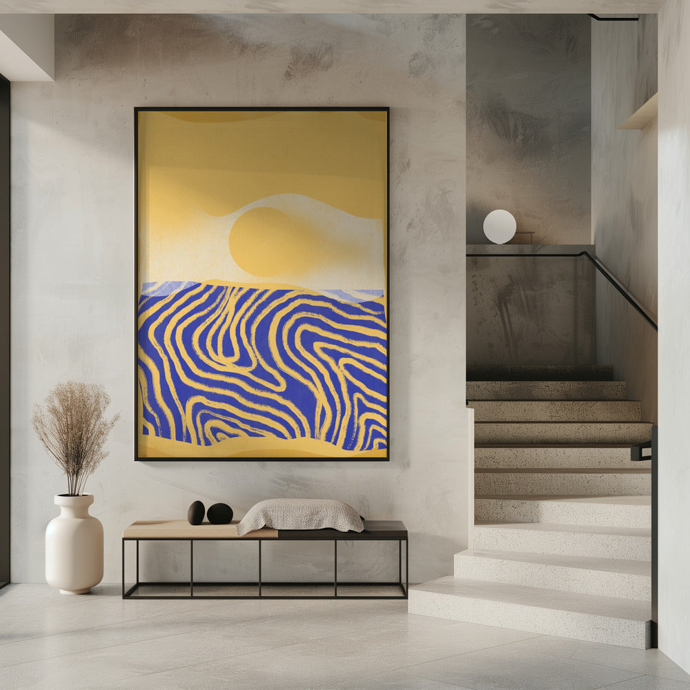 Gouden Golven Harmonie | Poster