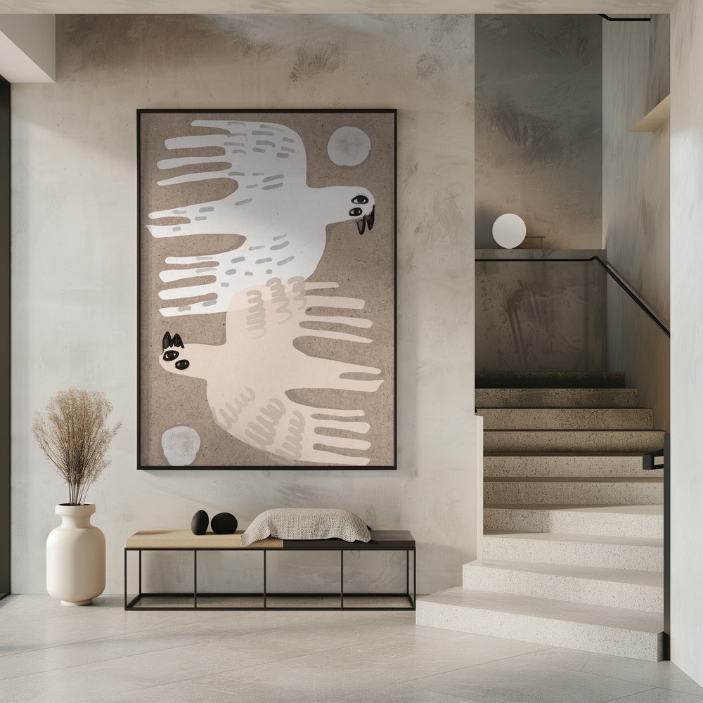 Dubbele Vlucht Harmonie | Poster