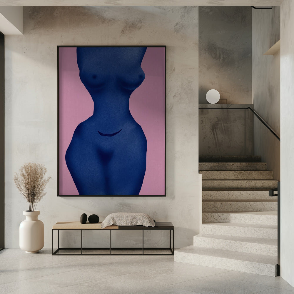 Kleur naakt 16 | Poster