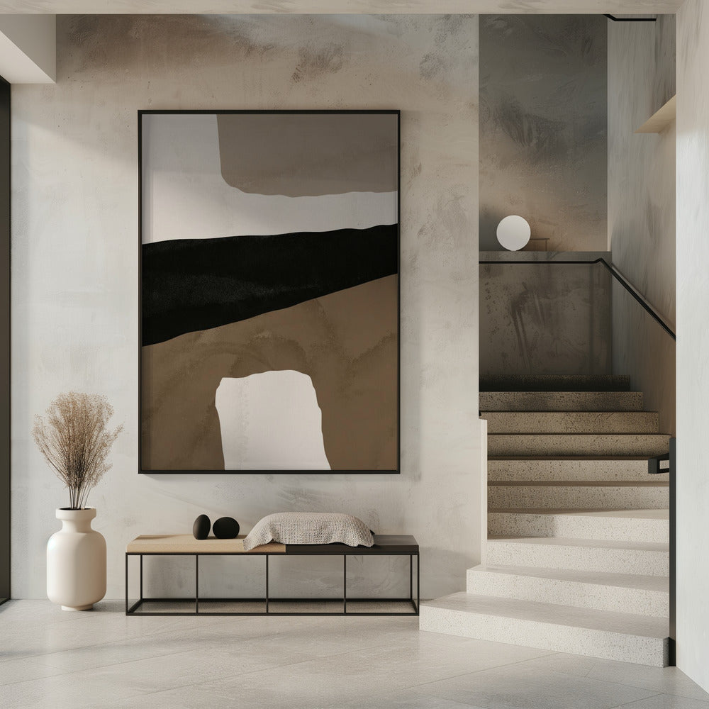 Aardse abstracties | Poster