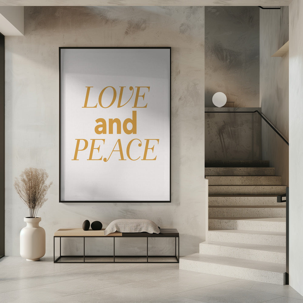 Liefde en vrede | Poster