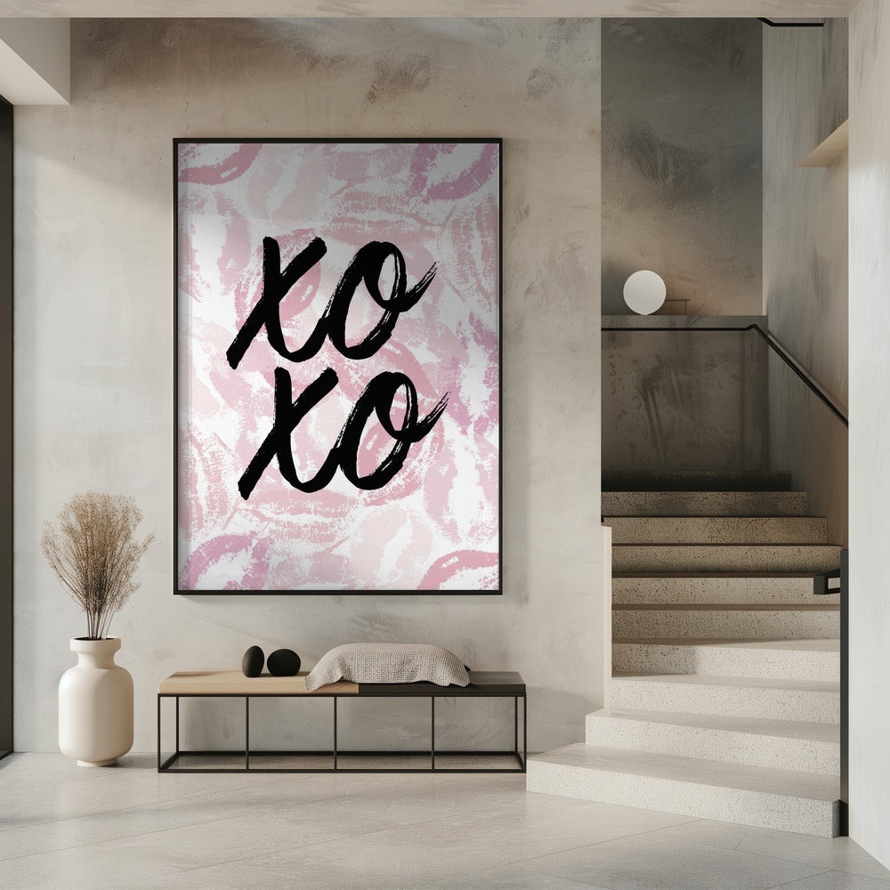XO Kiss-afdruk | Poster