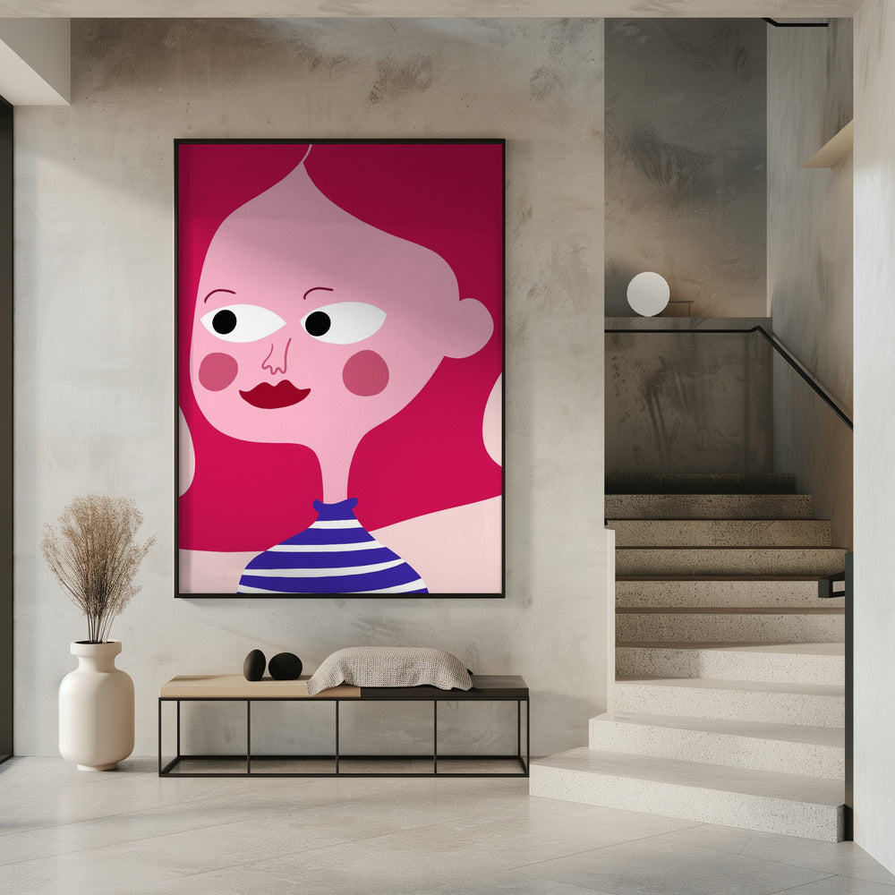 Whimsical Stripes | Poster
