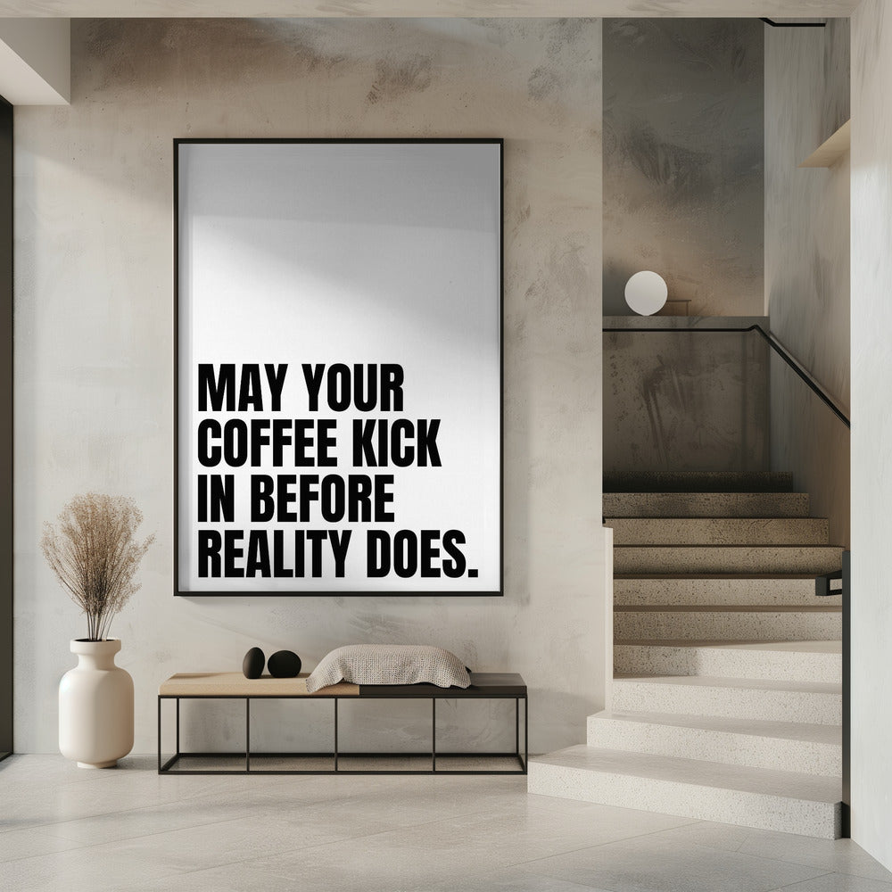 Ochtendbrouw boost | Poster