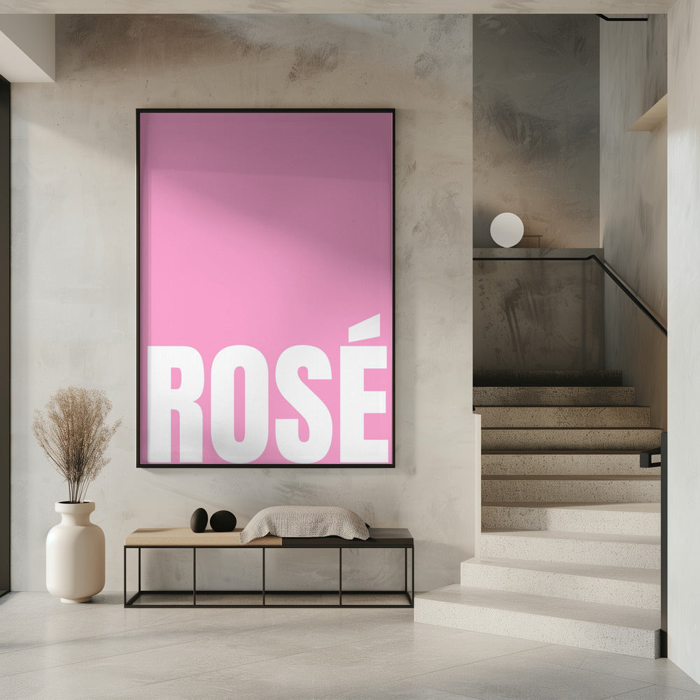Roze Rosé Essence | Poster