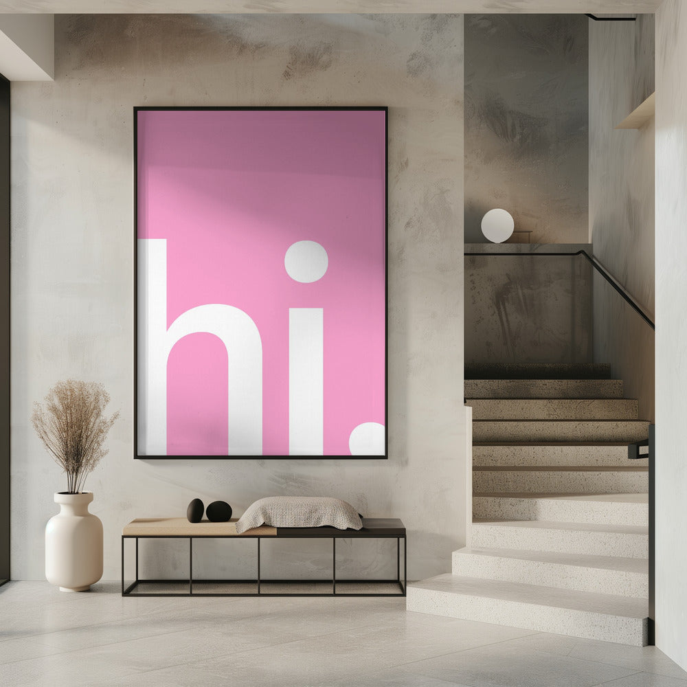 Pink Greeting | Poster