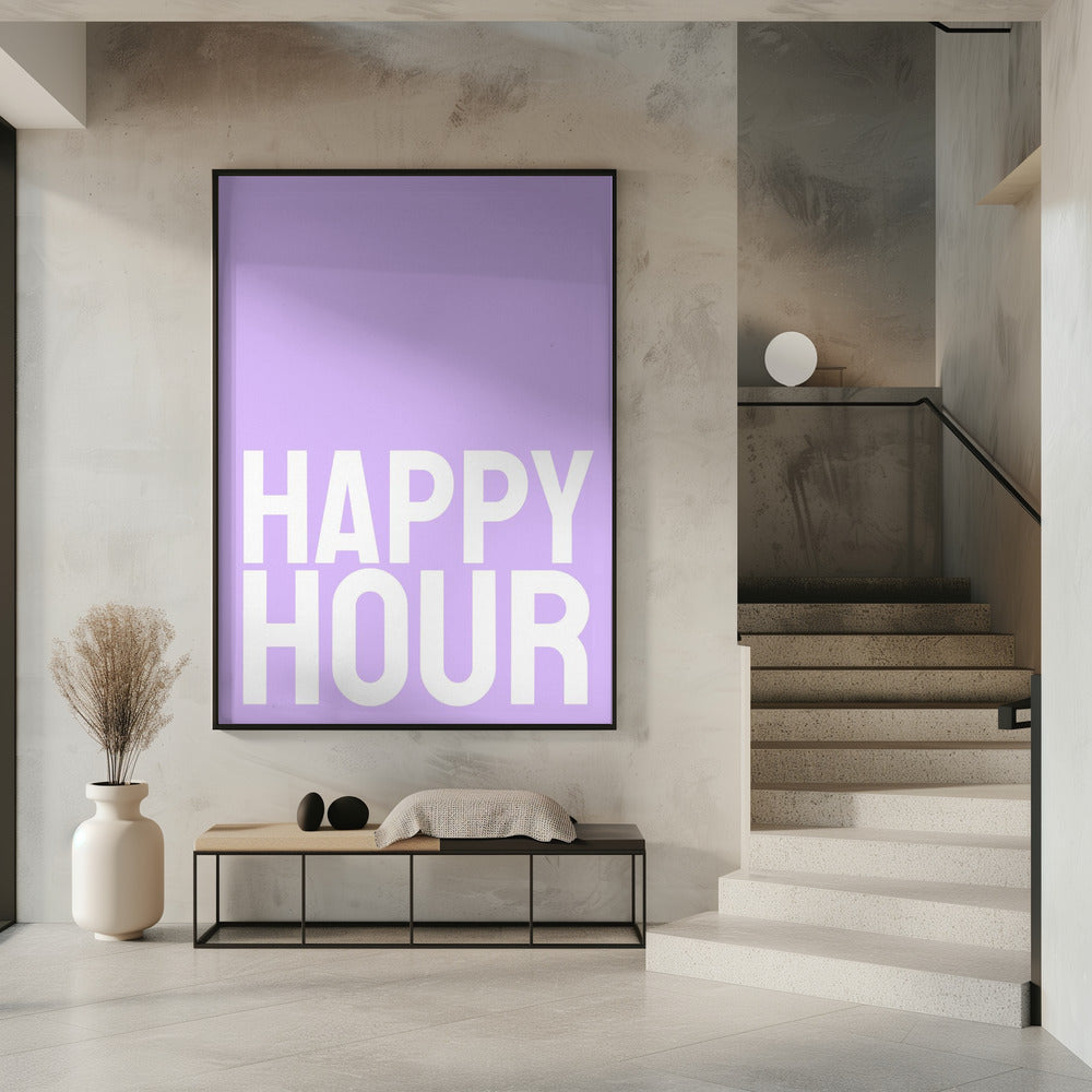 Cheerful Lavender Vibes | Poster