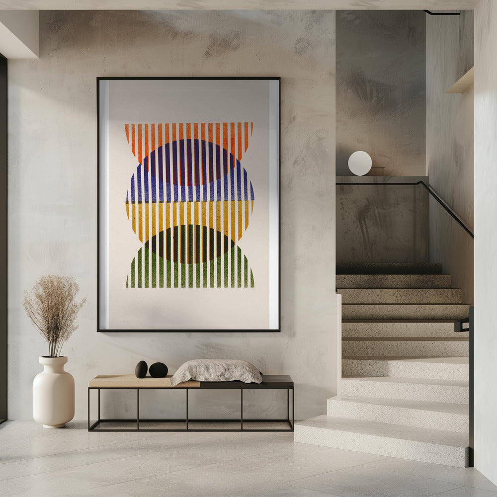 Gestreept Spectrum | Poster
