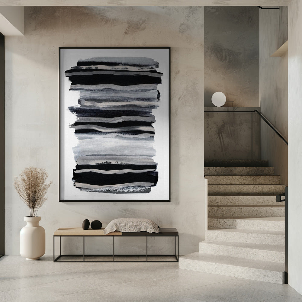 Abstract Brush Strokes 68 | Poster