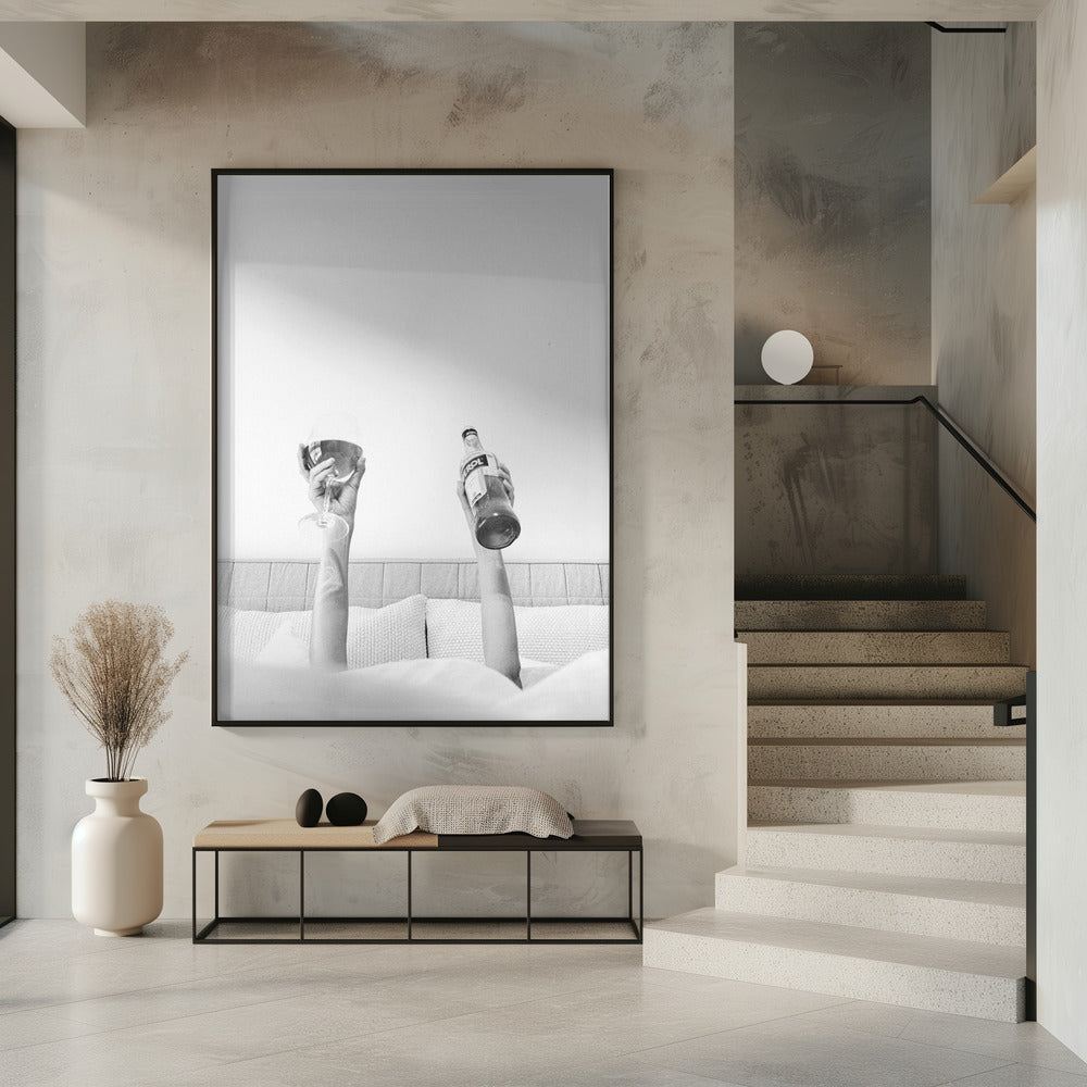 Aperol In Bed Grainy | Poster