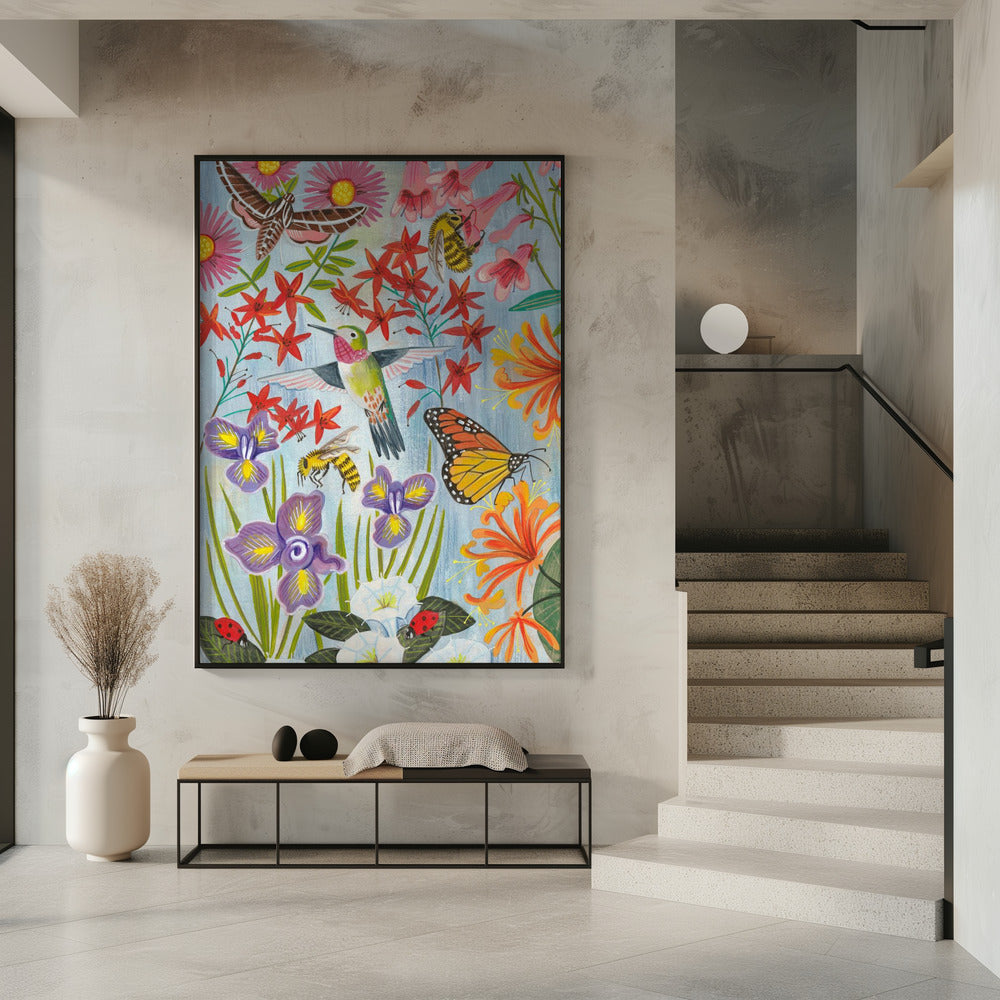 Pollinators and flowers | Poster