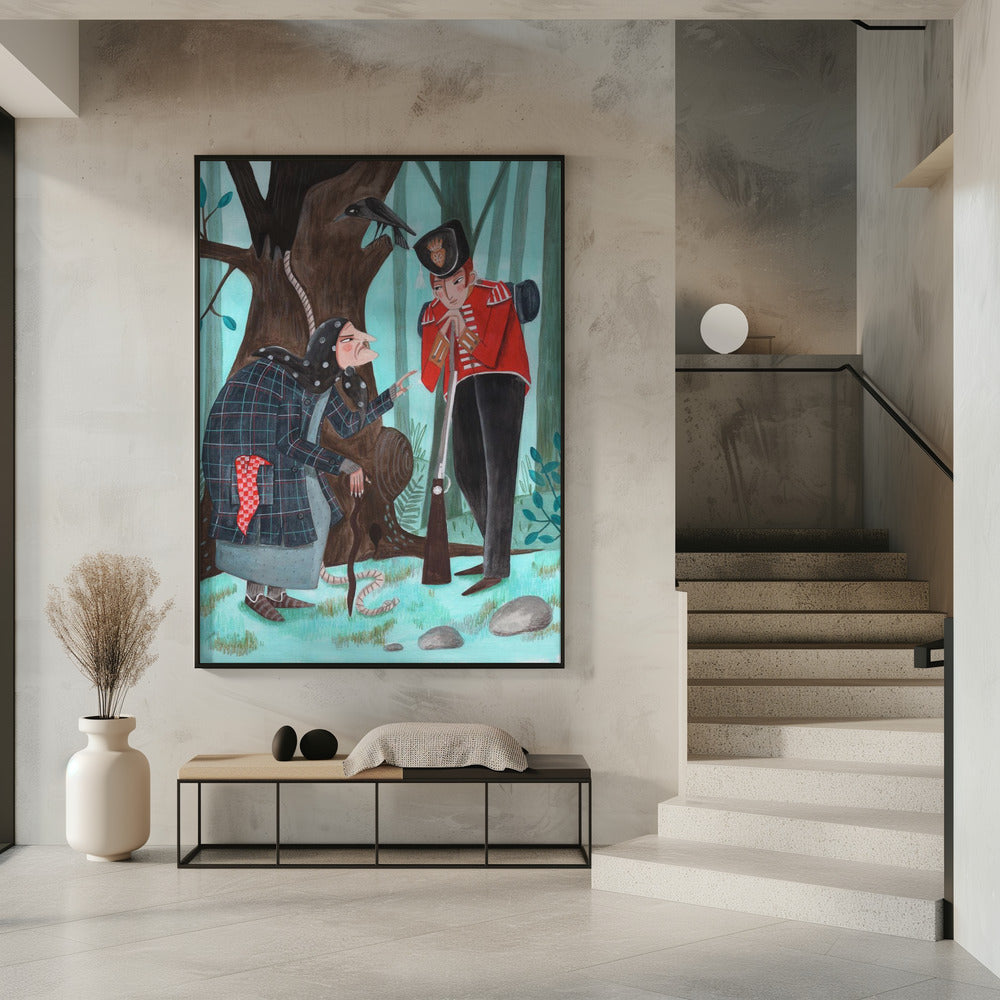 Sprookjessoldaat en de heks | Poster