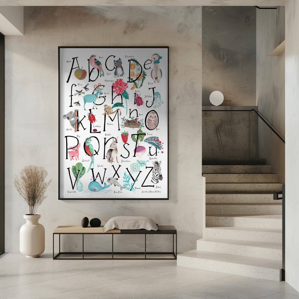 ABC illustration | Poster