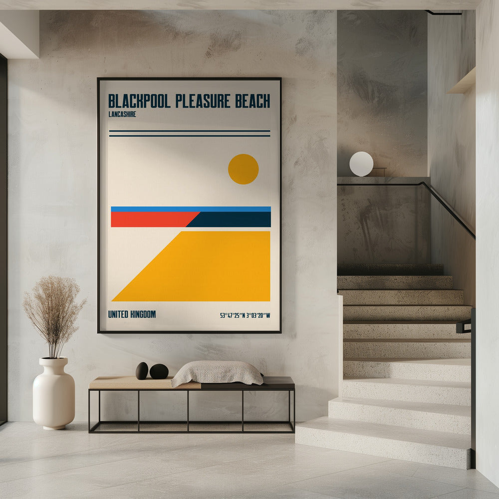 Reisposter van Blackpool Pleasure Beach | Poster