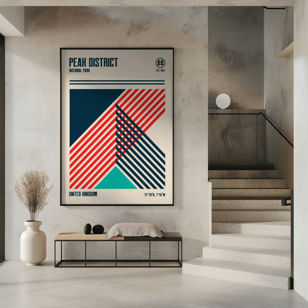 Reisposter Peak District National Park | Poster