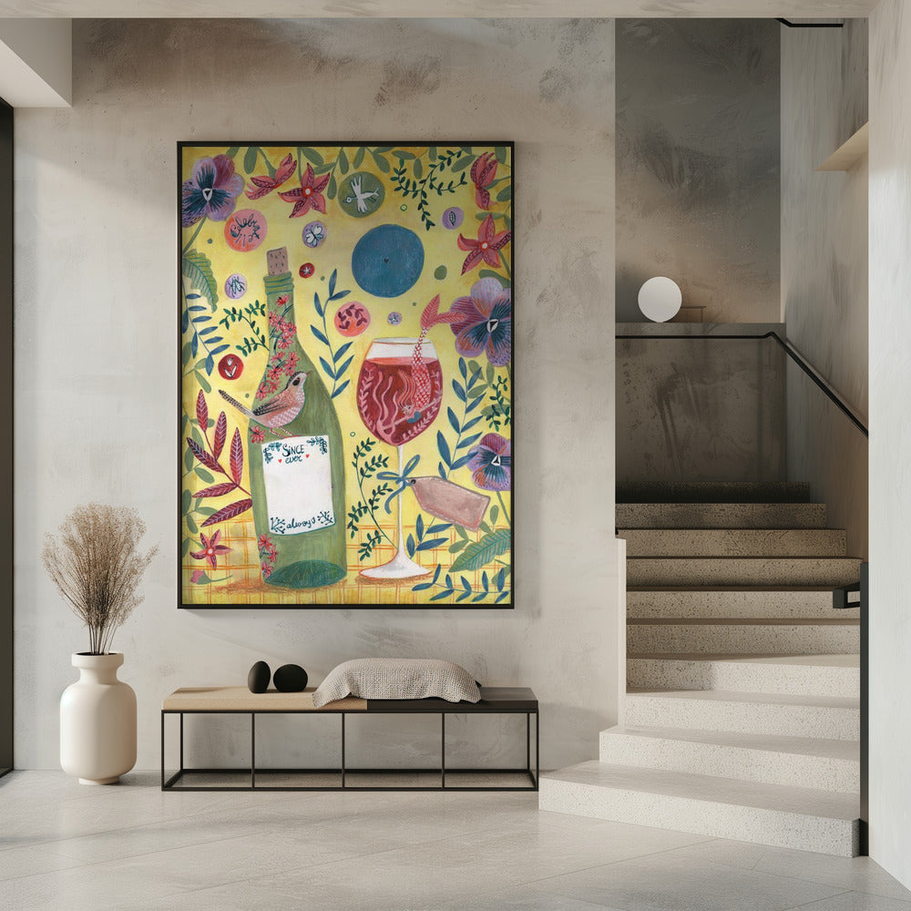 Mermaid Wine | Poster