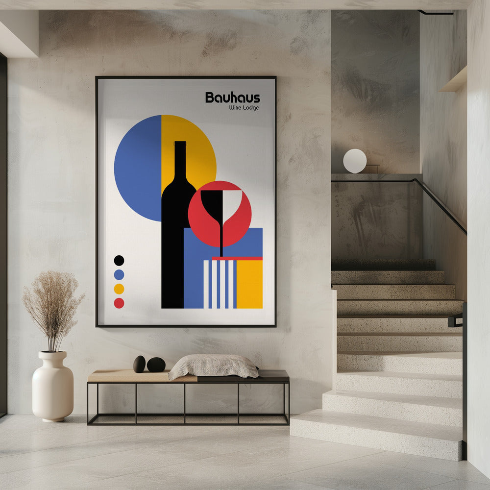 Bauhaus Wijnhuis | Poster