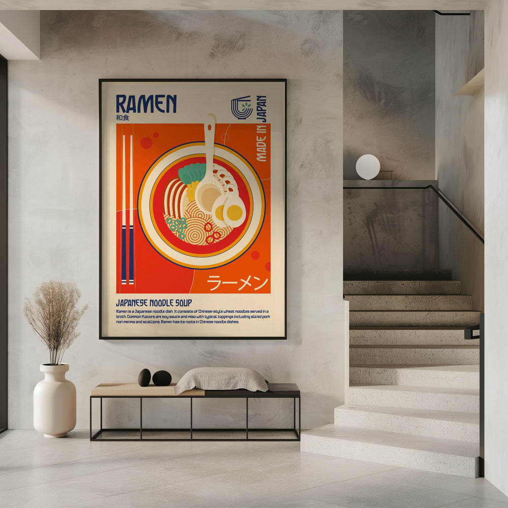 Ramen Japans eten Print | Poster