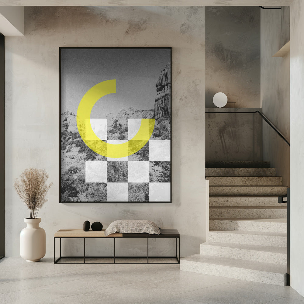 Woestijngeometrie | Poster